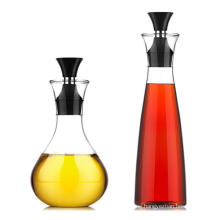 2019 New Design 500ml High Boronsilicon Glass Oil Suace Bottle with Drip Tube Lids